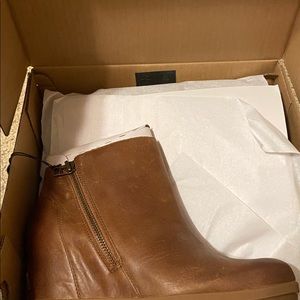 Sorel Joan of Arctic Wedge 2 Zip Sz 10 NIB V Tan